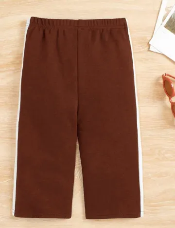 Pantaloni Shein Kids, maro Maro