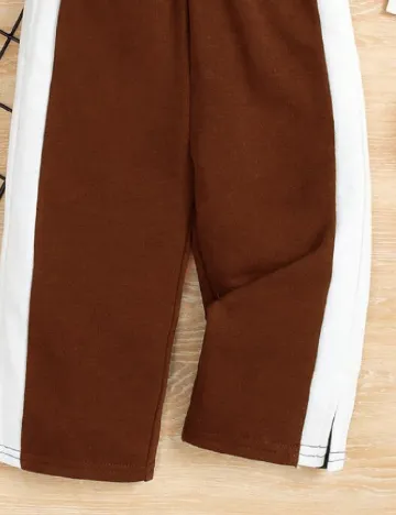 Pantaloni Shein Kids, maro Maro