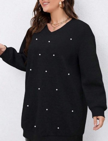 Bluza Oversize SHEIN CURVE, negru