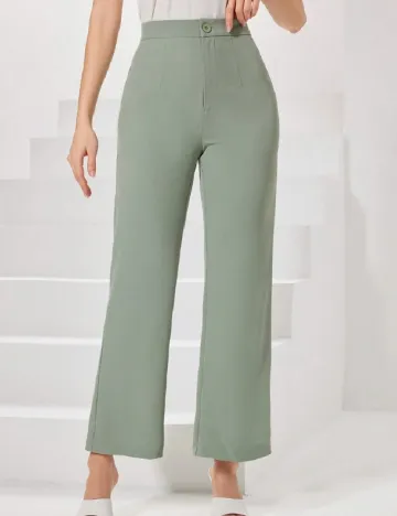 Pantaloni SHEIN, verde Verde