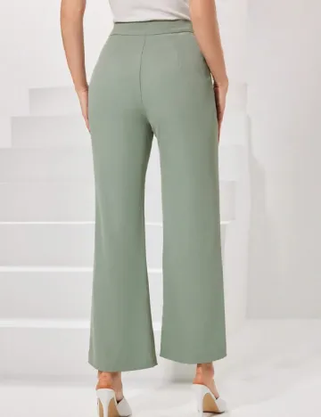 Pantaloni SHEIN, verde Verde