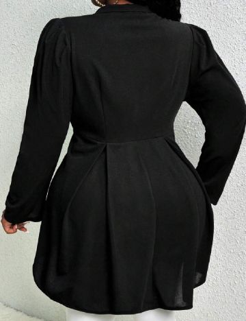 Sacou SHEIN CURVE, negru