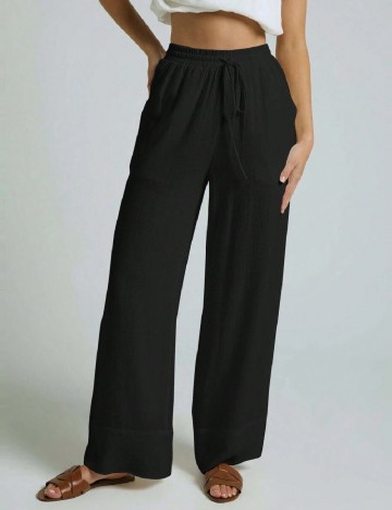 Pantaloni SHEIN, negru