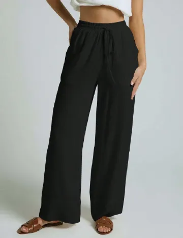 Pantaloni SHEIN, negru Negru