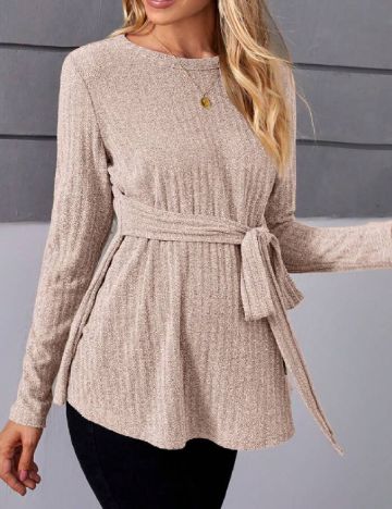 Bluza SHEIN Maternity, crem