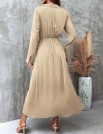 Rochie lunga SHEIN, crem