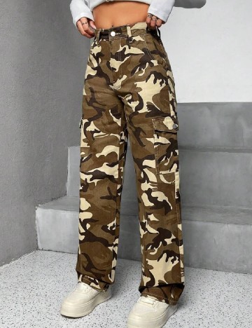 Pantaloni SHEIN, army