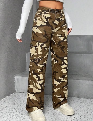 Pantaloni SHEIN, army