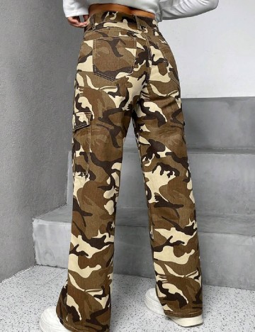 Pantaloni SHEIN, army