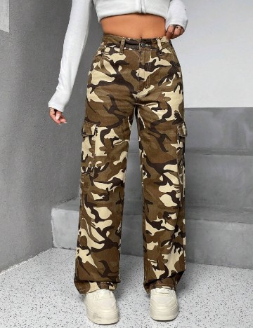 Pantaloni SHEIN, army