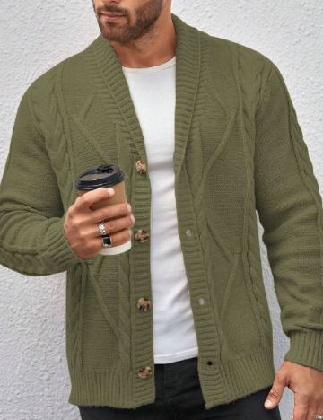 Cardigan SHEIN, verde