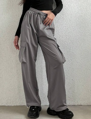 Pantaloni SHEIN, gri