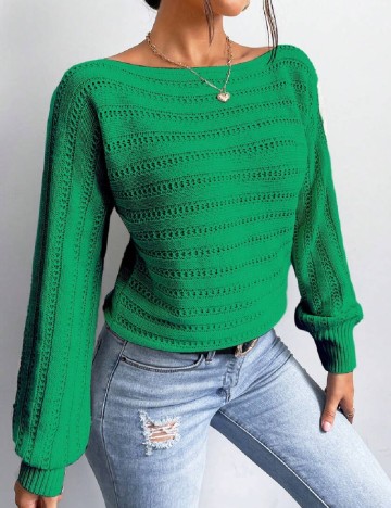 Bluza SHEIN, verde