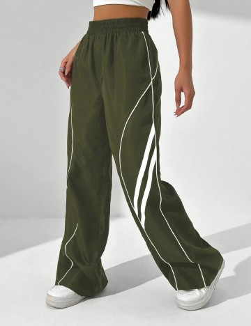 Pantaloni SHEIN, verde