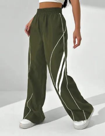 Pantaloni SHEIN, verde Verde