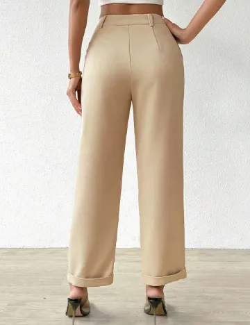 Pantaloni SHEIN, crem Crem