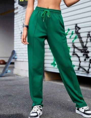 Pantaloni SHEIN, verde