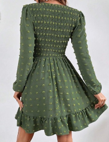 Rochie scurta SHEIN, verde