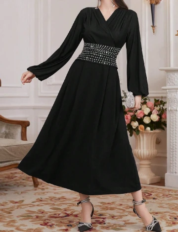 Rochie medie SHEIN, negru Negru