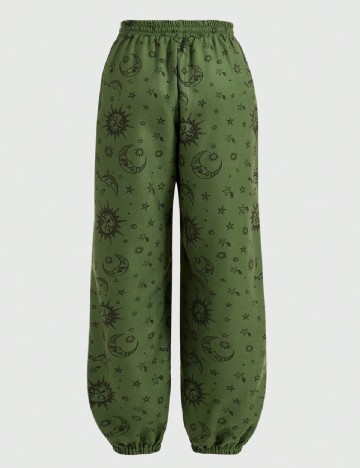 Pantaloni Romwe, verde