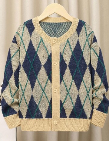 Cardigan Shein Kids, mix culori