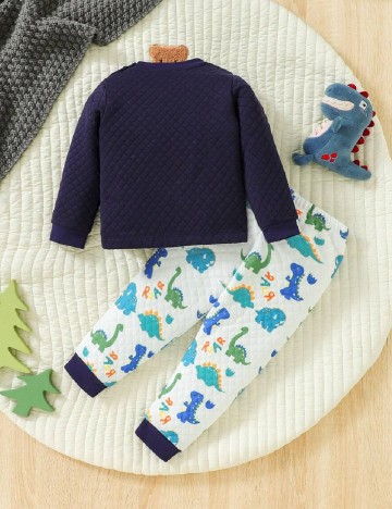 Pijama Shein Kids, bleumarin