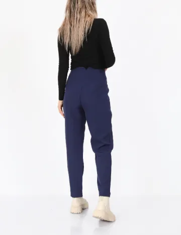 Pantaloni SHEIN, bleumarin Albastru