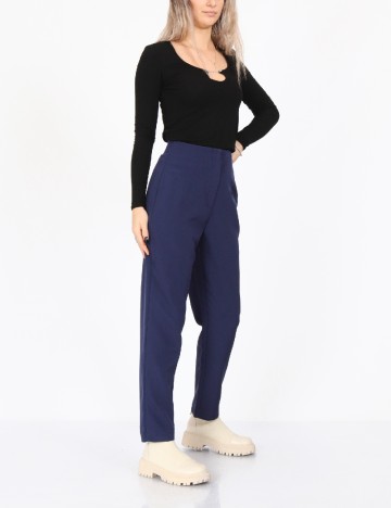 Pantaloni SHEIN, bleumarin