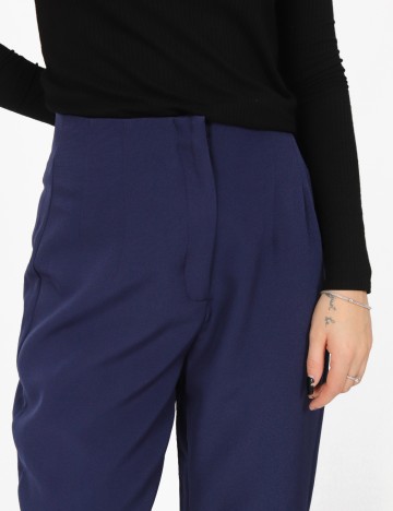 Pantaloni SHEIN, bleumarin