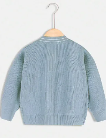 Cardigan Shein Kids, albastru Albastru