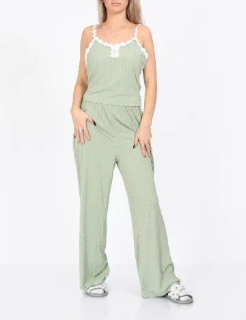 Pijama SHEIN, verde Verde