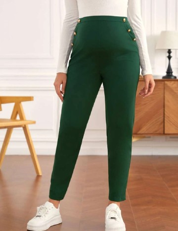 Pantaloni SHEIN Maternity, verde