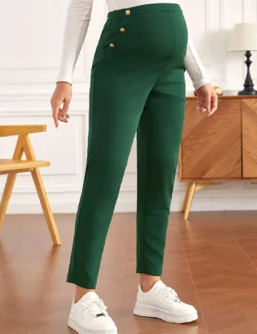 Pantaloni SHEIN Maternity, verde Verde