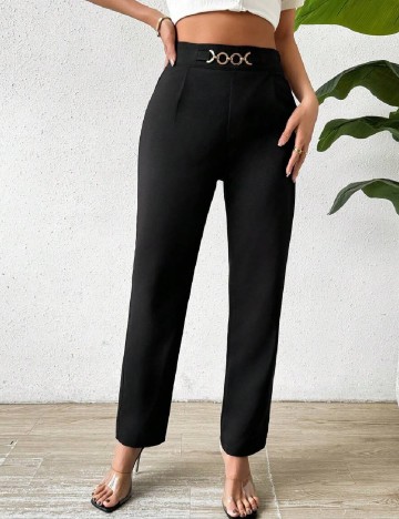 Pantaloni SHEIN, negru