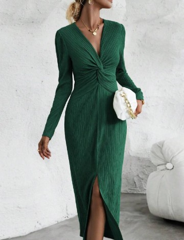 Rochie medie SHEIN, verde