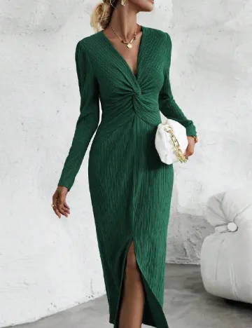 Rochie medie SHEIN, verde Verde