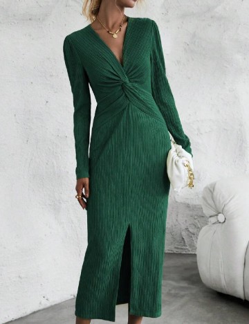 Rochie medie SHEIN, verde