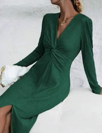 Rochie medie SHEIN, verde Verde