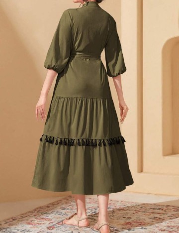 Rochie medie SHEIN, verde