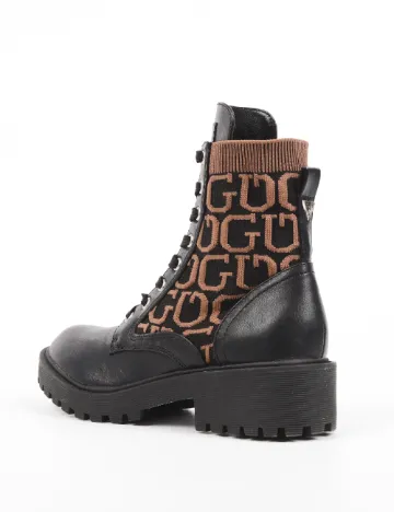 Ghete Guess, negru Negru