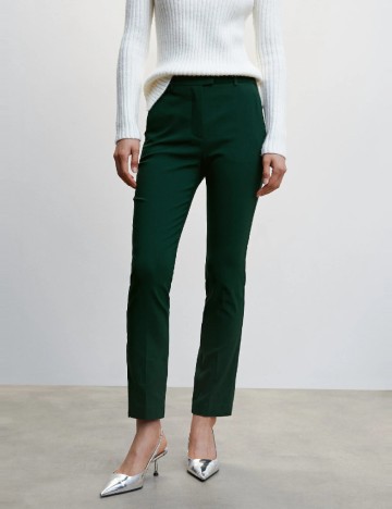 Pantaloni Mango, verde