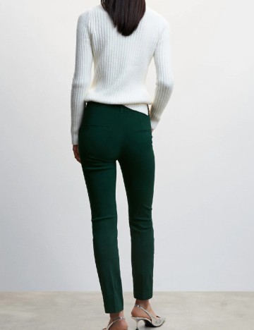 Pantaloni Mango, verde