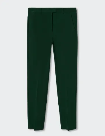 Pantaloni Mango, verde Verde