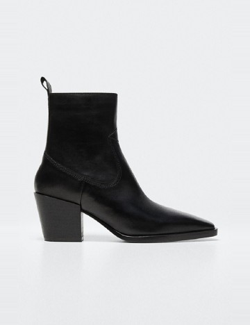 Botine Mango, negru