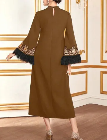 Rochie medie SHEIN, maro