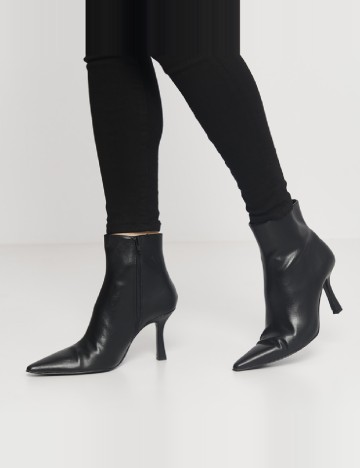 Botine Mango, negru