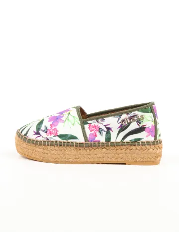 Espadrile Guess, floral print Floral print