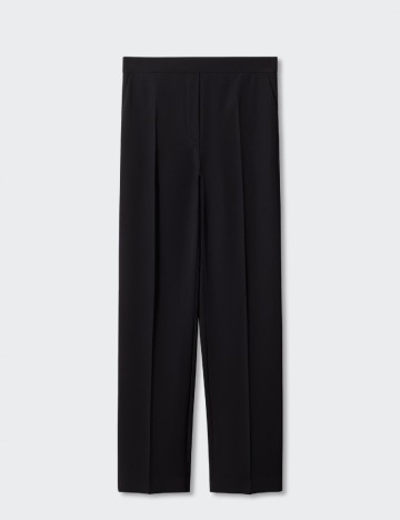 Pantaloni Mango, negru