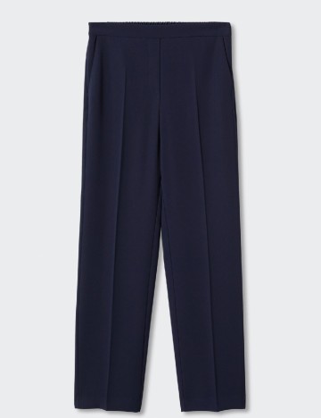 Pantaloni Mango, bleumarin