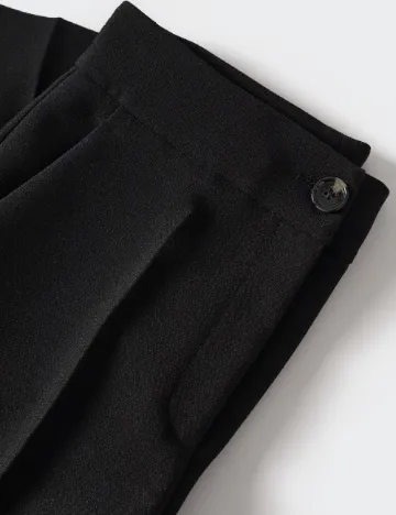 Pantaloni Mango, negru Negru